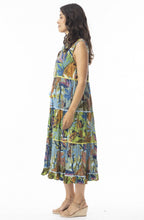 Tayrona Boho Tiered Midi Dress