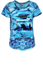 Tie Dye Cotton T Shirt