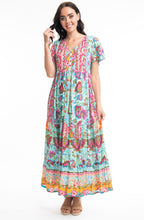 Varosha Turquoise Maxi Dress