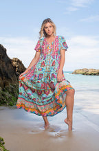Varosha Turquoise Maxi Dress