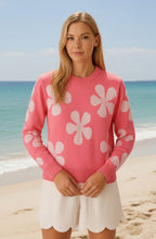 Pink Flower Jumper