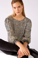 Abstract Floral Blouse