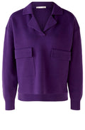Acai Lapel Collared Jumper