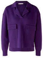 Acai Lapel Collared Jumper
