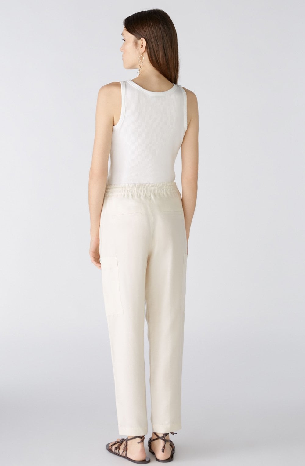 Almond Milk Cargo Trousers