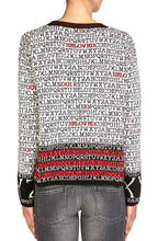 Alphabet Design Sweater