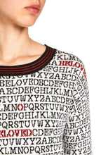 Alphabet Design Sweater