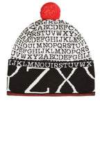 Alphabet Print Hat