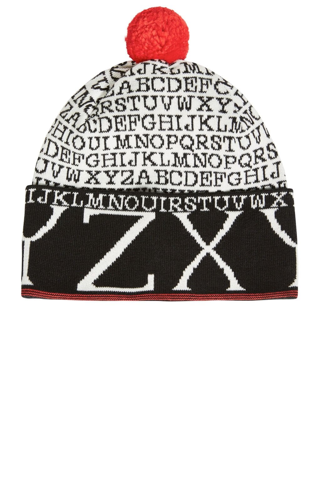 Alphabet Print Hat