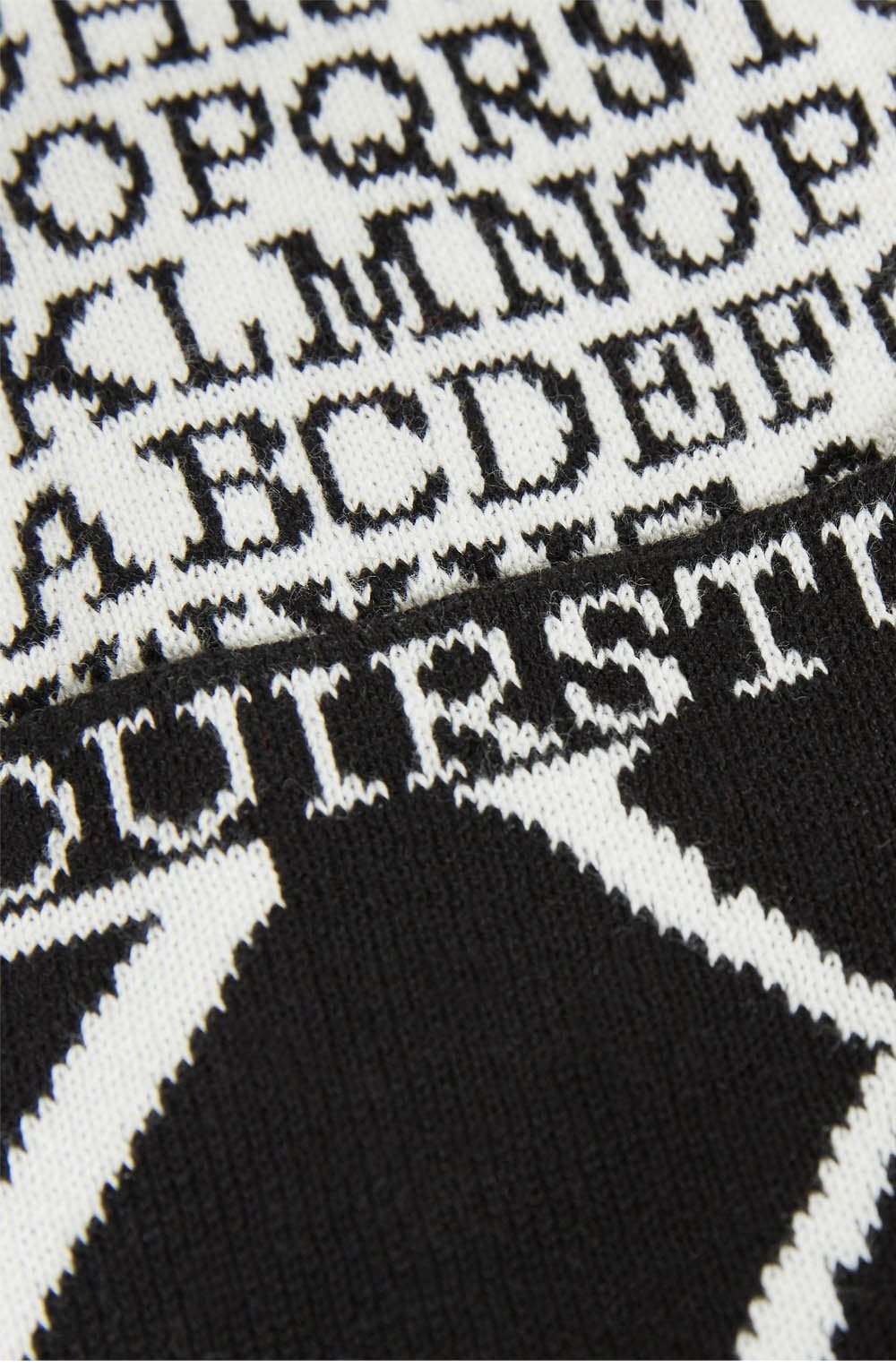 Alphabet Print Hat
