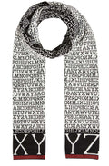 Alphabet Print Scarf
