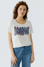 Amour Motif Jersey T Shirt