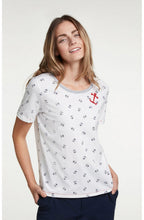 Anchor Print T Shirt