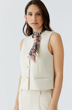 Animal Print and Floral Silk Touch Slim Scarf