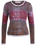 Animal Print Cardigan