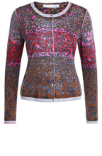 Animal Print Cardigan