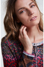 Animal Print Cardigan