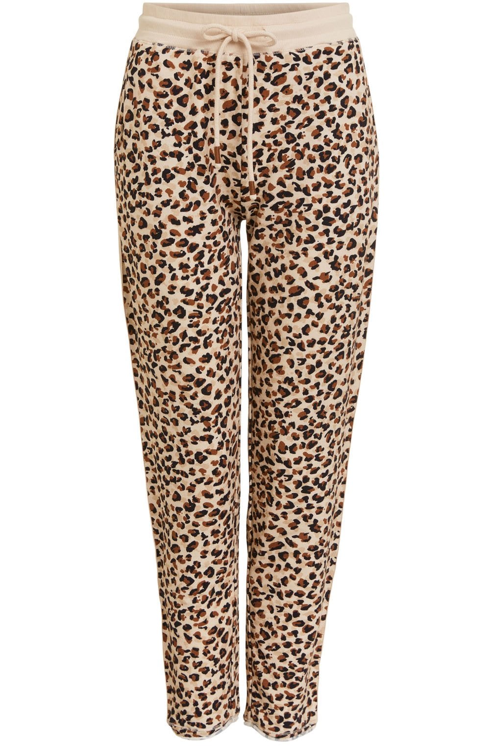 Animal Print Casual Trousers