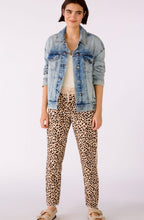 Animal Print Casual Trousers