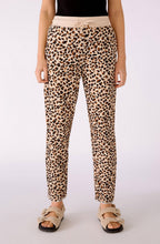 Animal Print Casual Trousers
