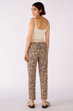 Animal Print Casual Trousers