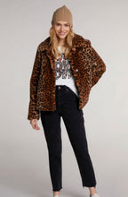Animal Print Coat