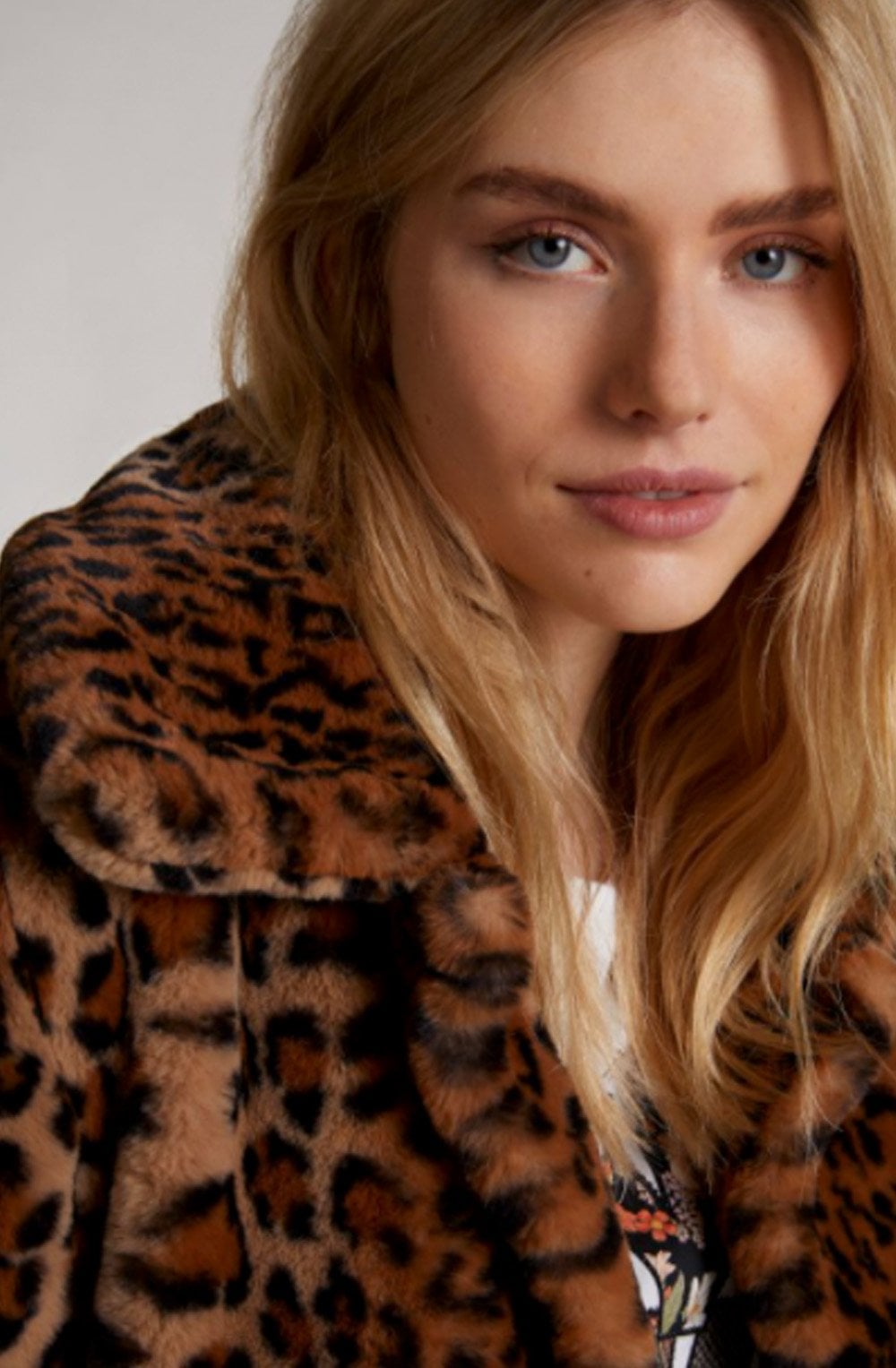 Animal Print Coat