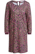 Animal Print Jersey Dress