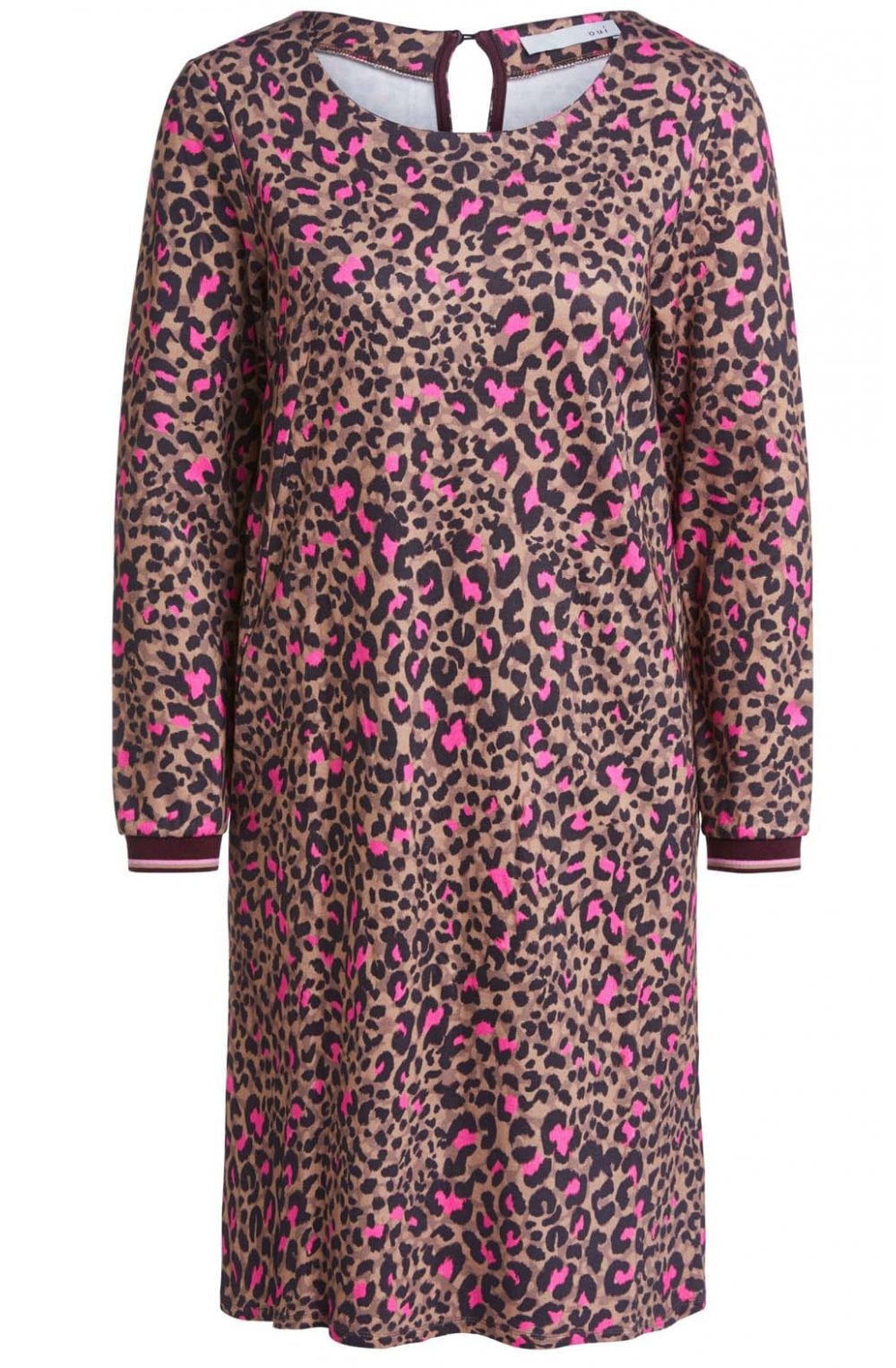 Animal Print Jersey Dress