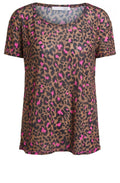 Animal Print Jersey T Shirt