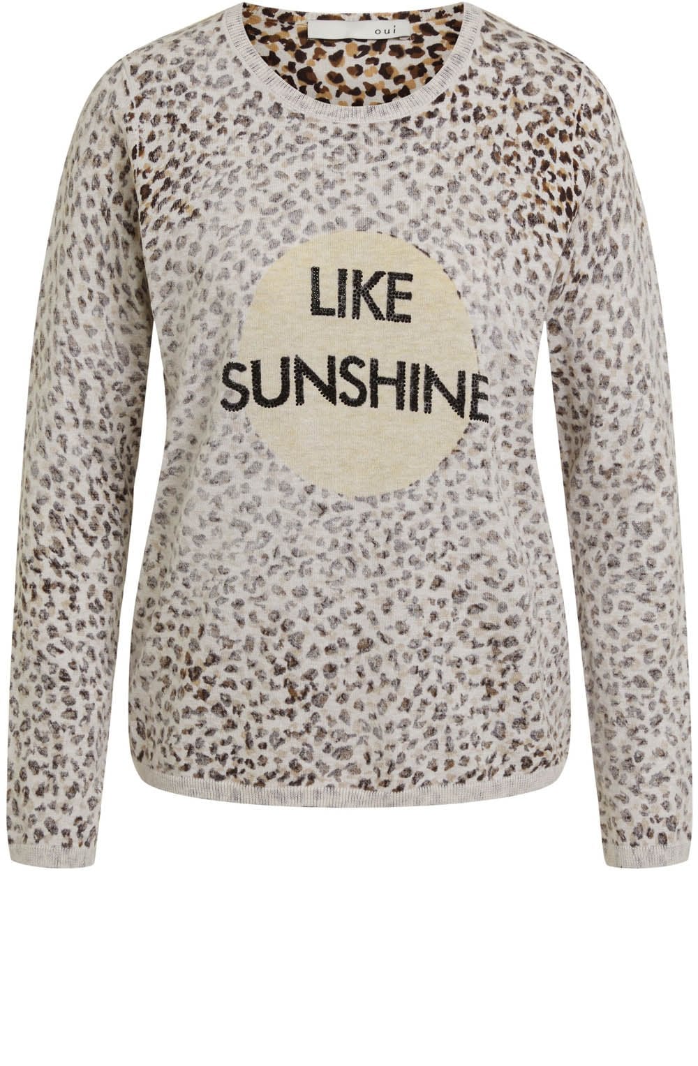 Animal Print Like Sunshine Jumper