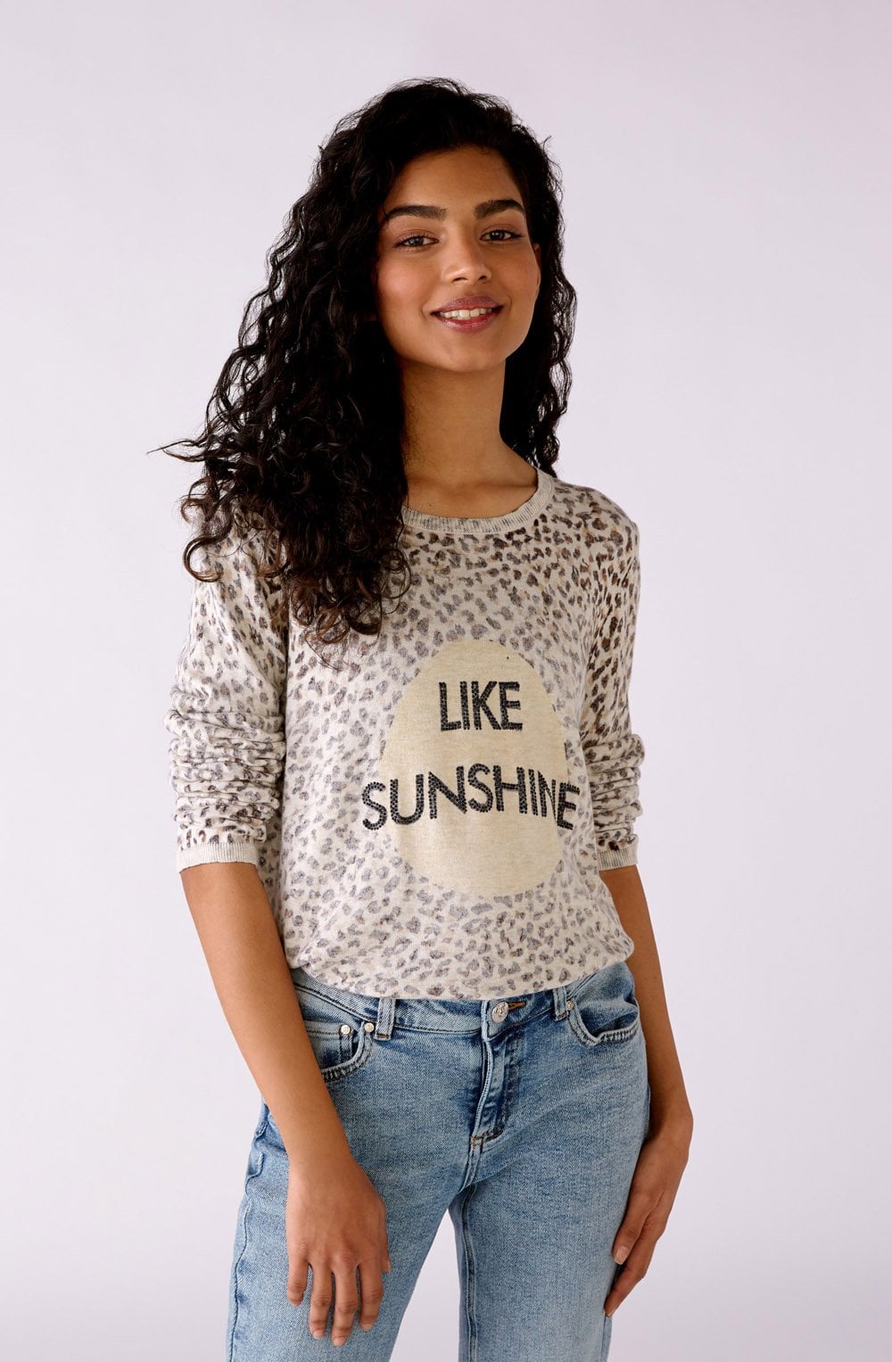 Animal Print Like Sunshine Jumper