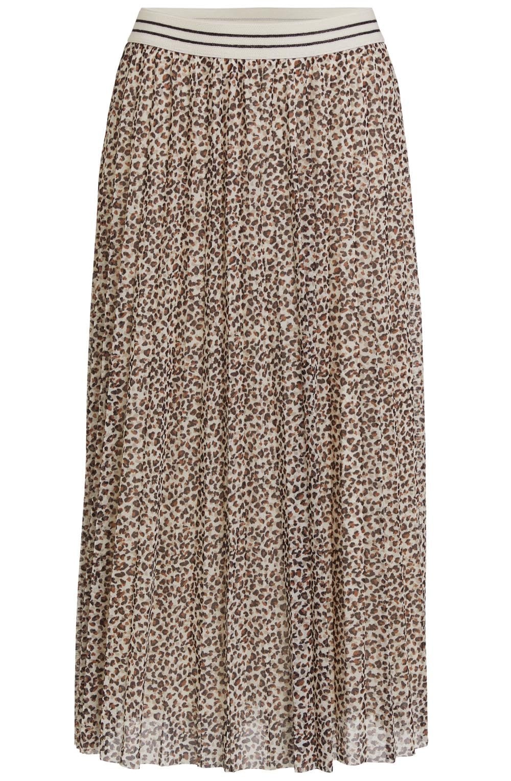 Animal Print Maxi Skirt
