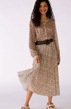 Animal Print Maxi Skirt