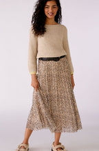 Animal Print Maxi Skirt