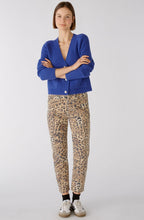 Animal Print Relaxed Tapered Jeans