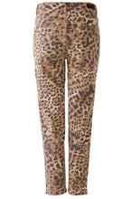 Animal Print Relaxed Tapered Jeans