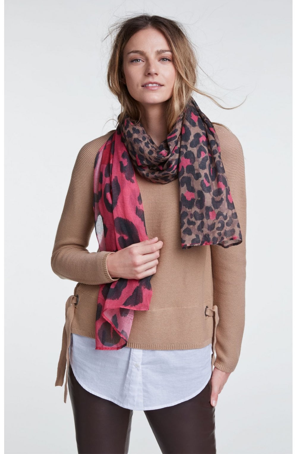 Animal Print Scarf