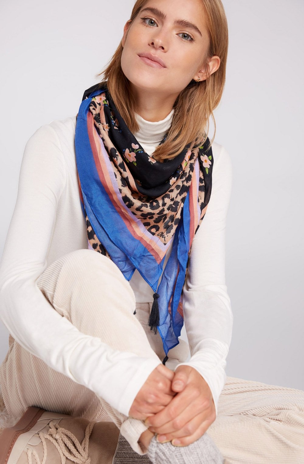 Animal Print Scarf