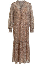 Animal Print Semi Sheer Dress