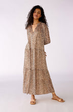 Animal Print Semi Sheer Dress