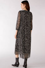 Animal Print Semi Sheer Full Length Dress