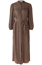 Animal Print Shirt Dress
