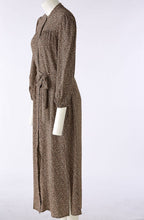 Animal Print Shirt Dress