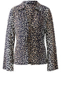 Animal Print Silk touch Jersey Blouse