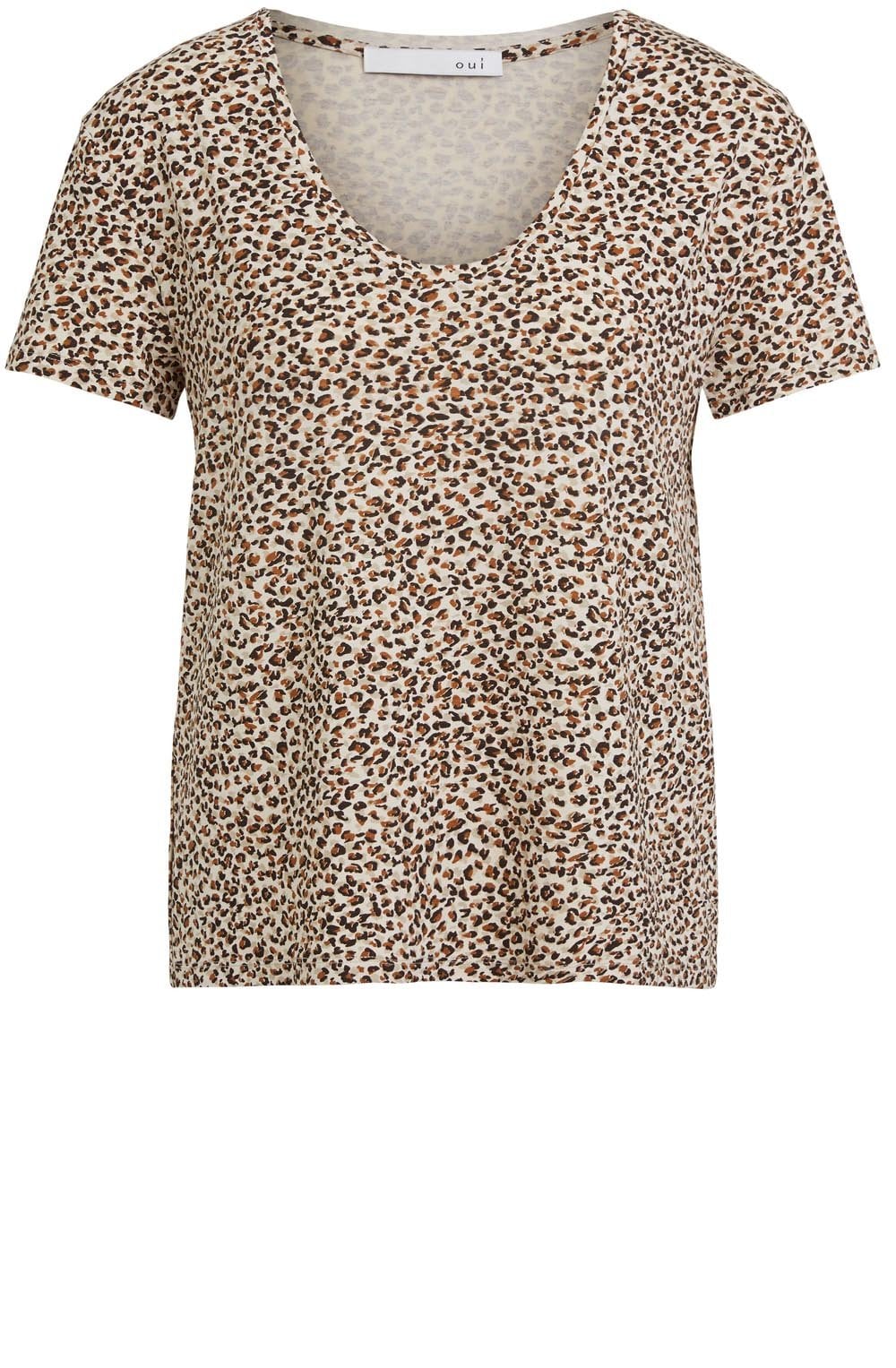 Animal Print T Shirt