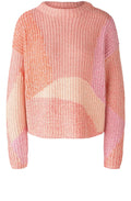 Apricot Red Iconic Yarn Mix Jumper