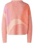 Apricot Red Iconic Yarn Mix Jumper