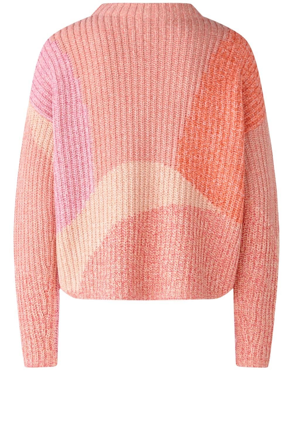 Apricot Red Iconic Yarn Mix Jumper