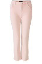 Apricot Red Straight Leg Cropped Jeans